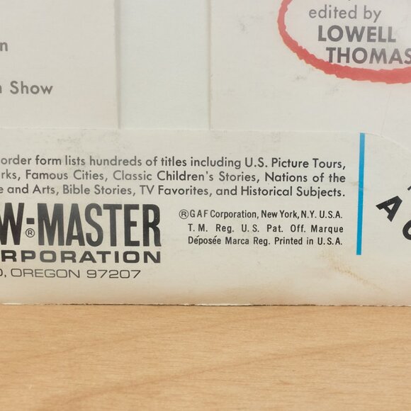 View-Master Reels – The Butchart Gardens / 3 Reel Set / Packet A016 - Picture 7 of 7